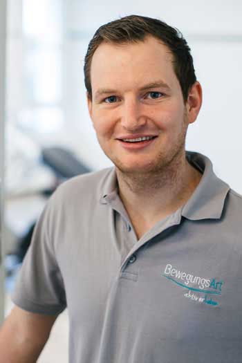 Moritz Totzauer, Physiotherapeut bei BewegungsArt